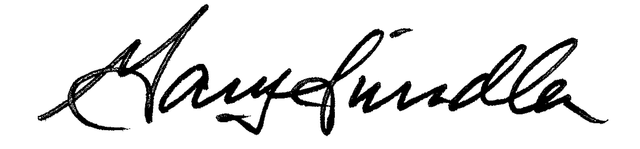 Gary Swindler's signature